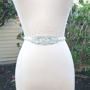 Beaded Bridal Belt